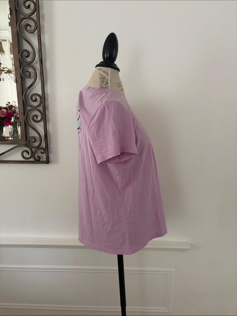 Vineyard Vines Women's Lavender Short-Sleeve Pocket Tee - Picture 2 of 3